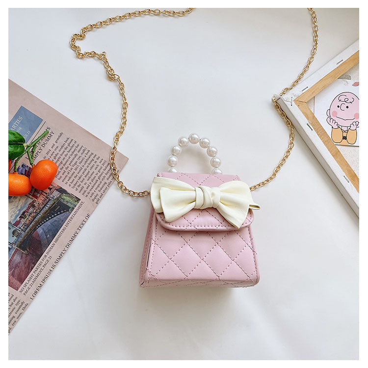 Crossbody Purse With Bow