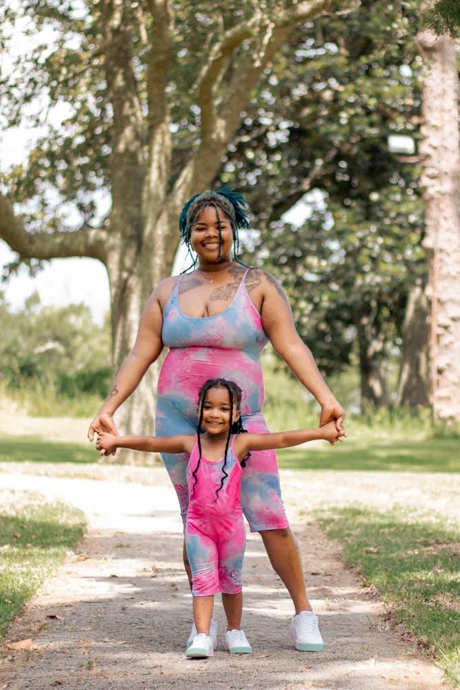 Mommy/Daughter Tye Dye Romper