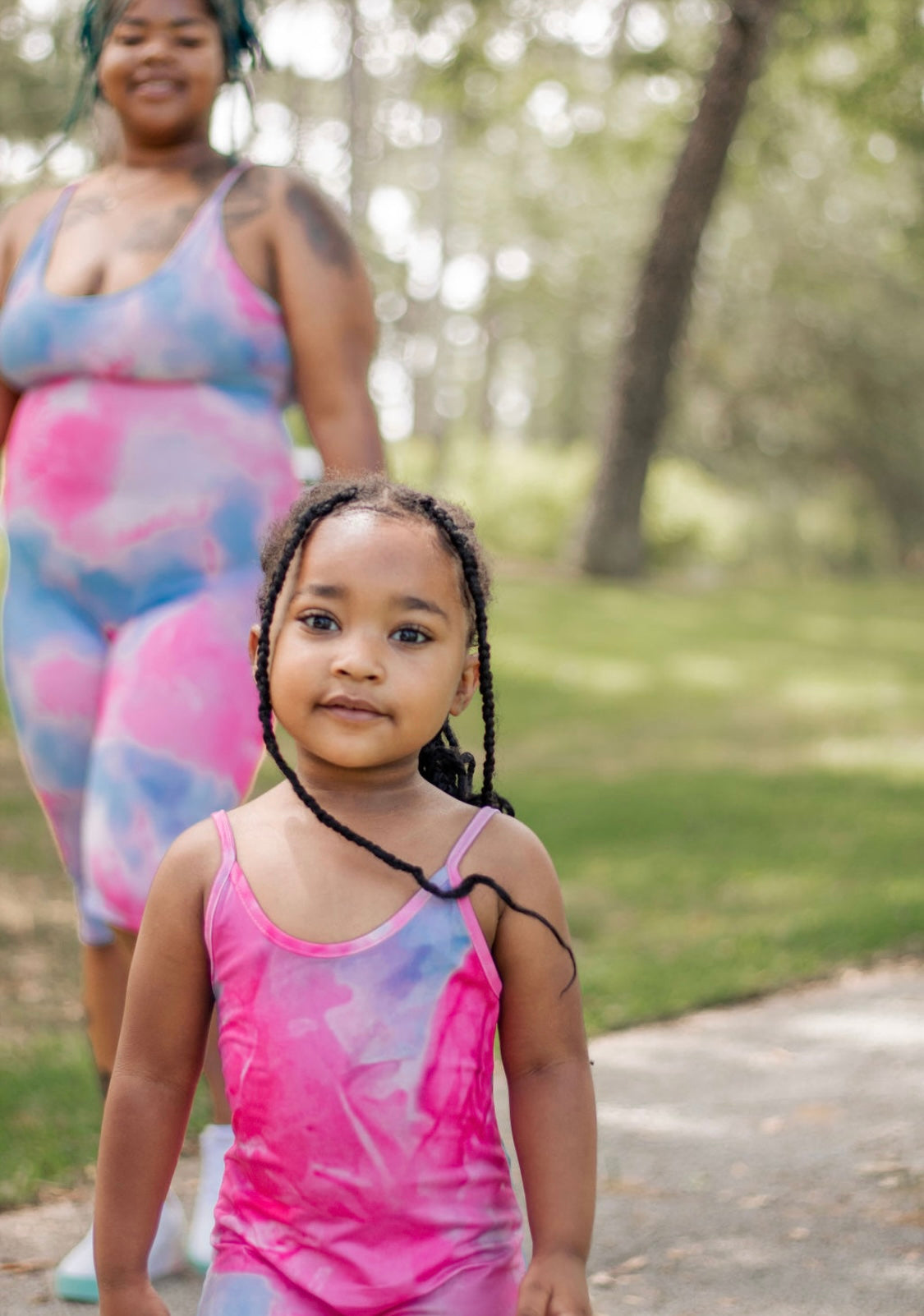 Mommy/Daughter Tye Dye Romper