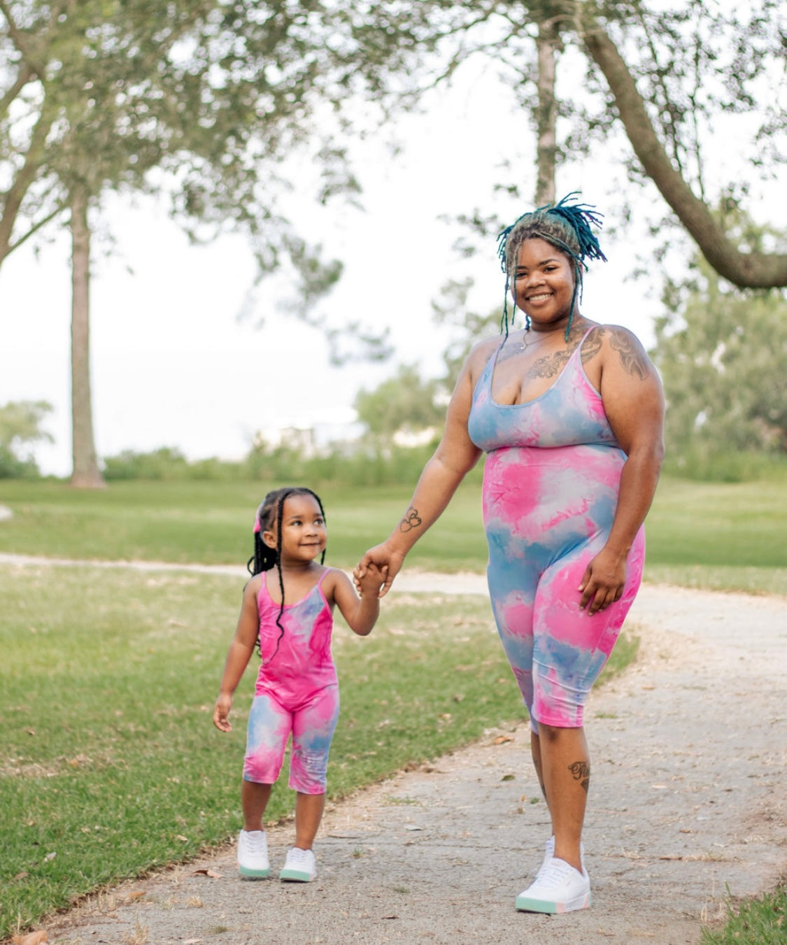 Mommy/Daughter Tye Dye Romper